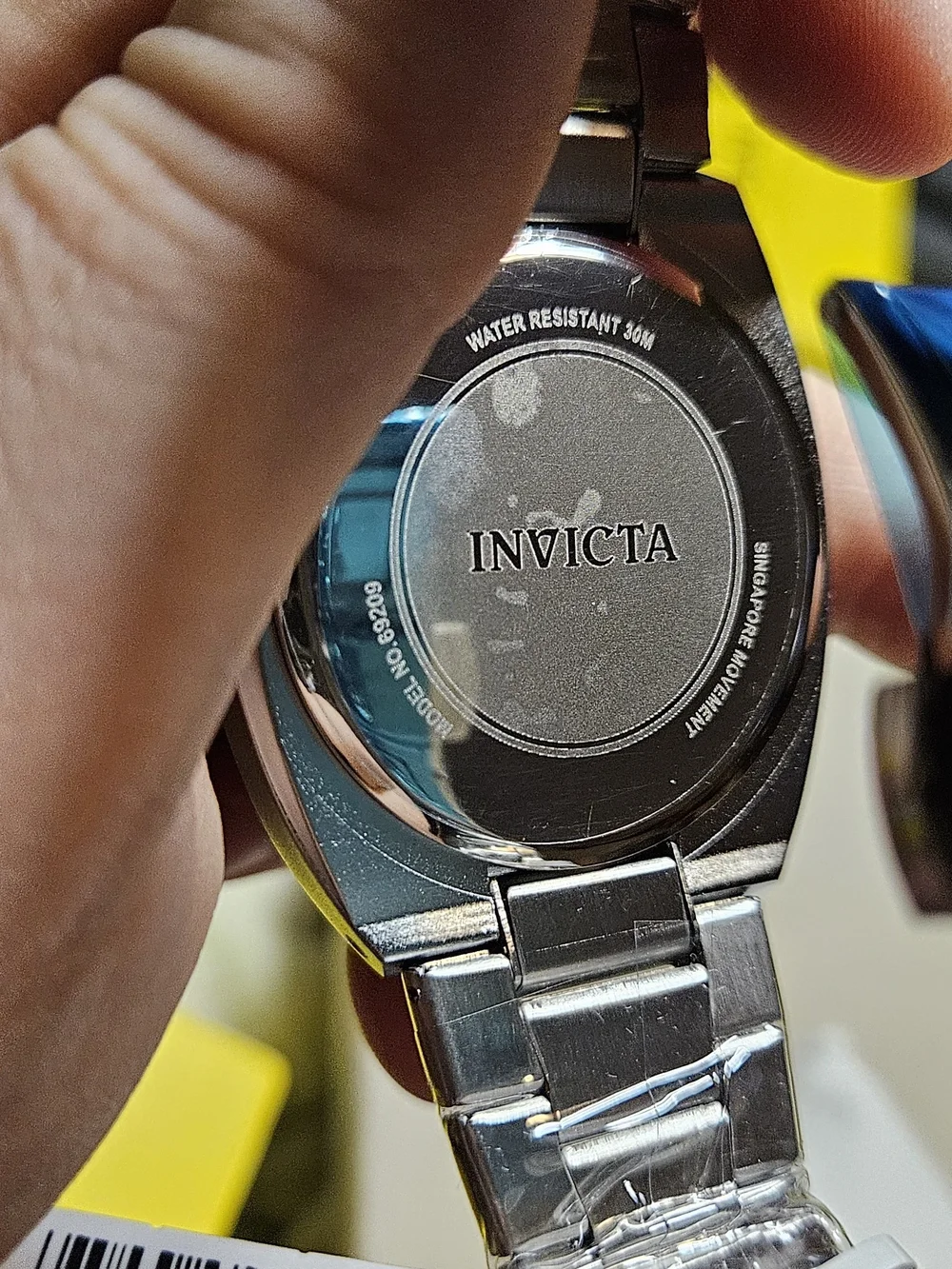 Invicta Celestial Two-Tone Silver and Gold Stainless Steel Watch with Gray Dial
